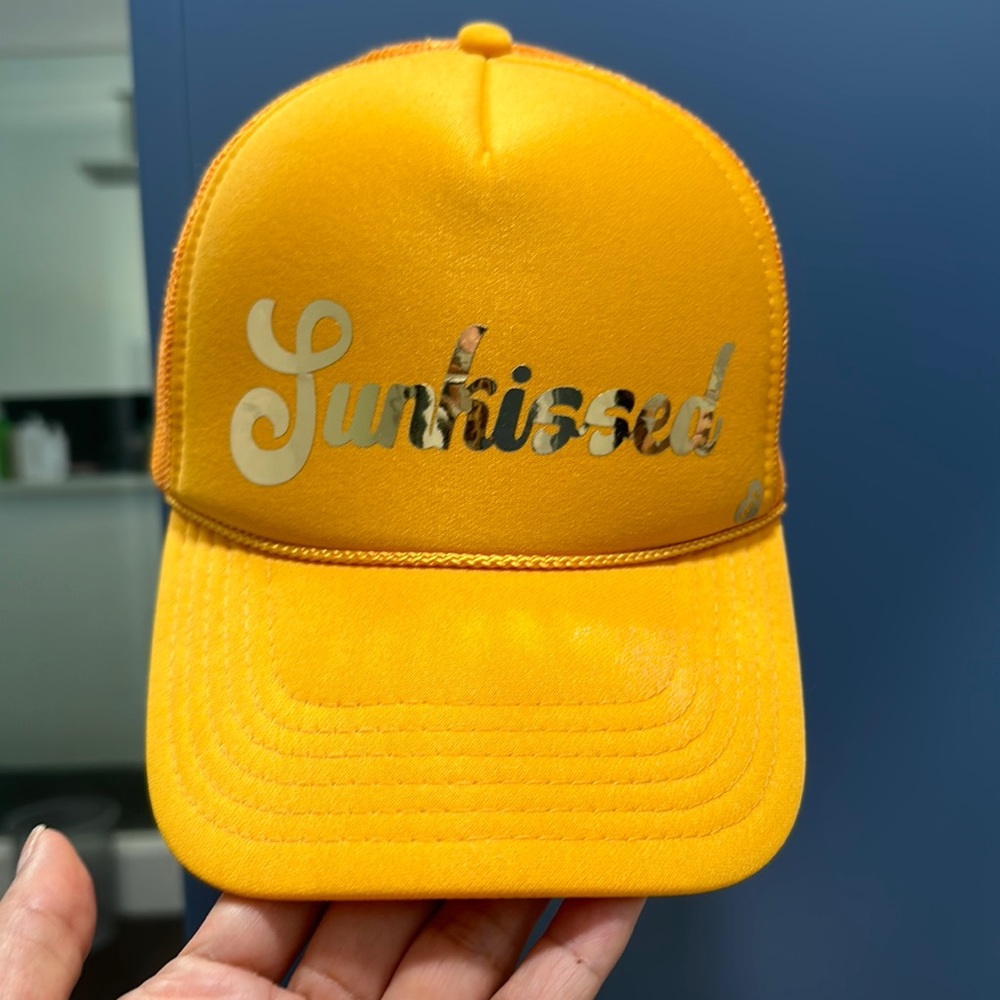 Sunkissed Yellow Trucker Hat